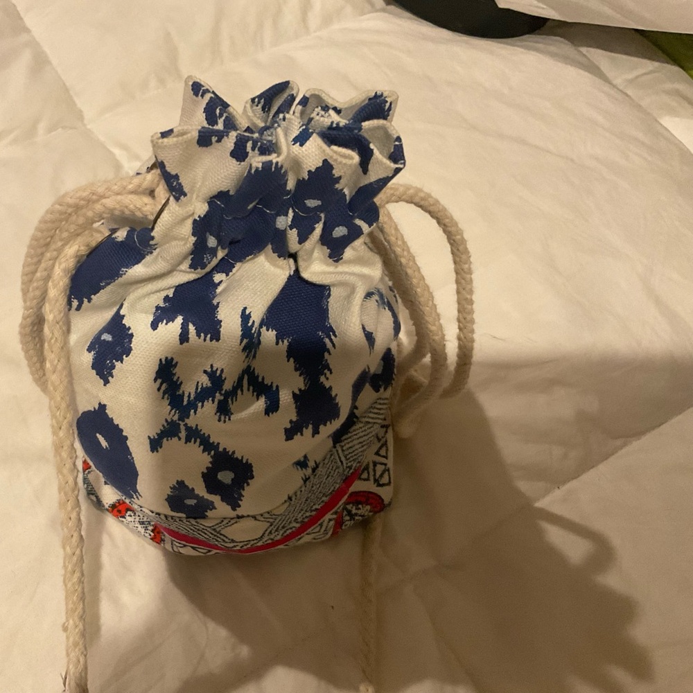 Vintage original Roberta Roller Rabbit drawstring purse